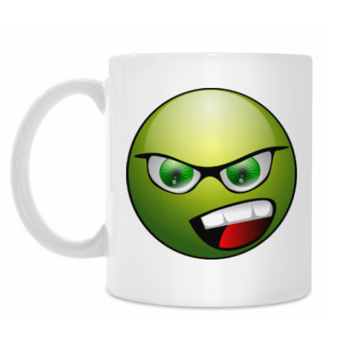 Кружка с принтом Смайлик