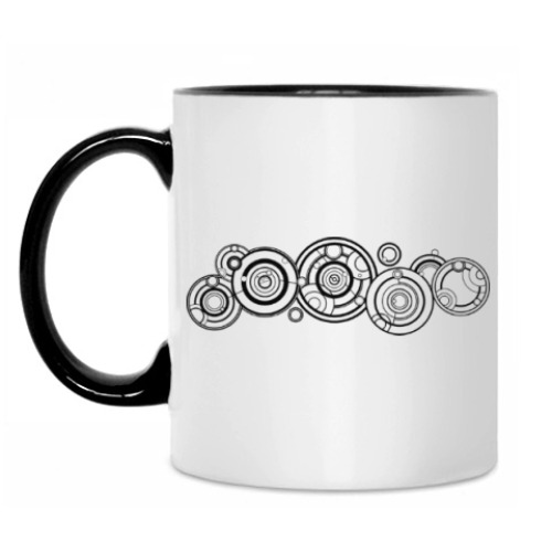 Кружка с принтом Имя Доктора на галлифрейском