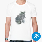 Мужская спортивная футболка