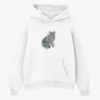 Толстовка худи оверсайз