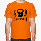 Кроссфит логотип с гирей