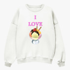 Свитшот оверсайз