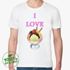 Мужская футболка органик