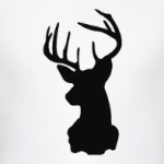 Силуэт оленя