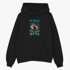 Толстовка худи оверсайз