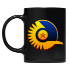 Кружка цветная UV-DTF