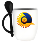 Кружка с ложкой