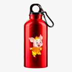 Металлическая бутылка 400 мл UV-DTF