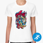 Женская спортивная футболка