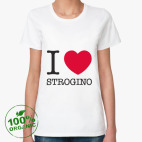 Женская футболка органик