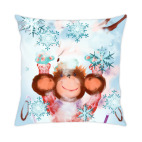 Обезьянка и сугроб