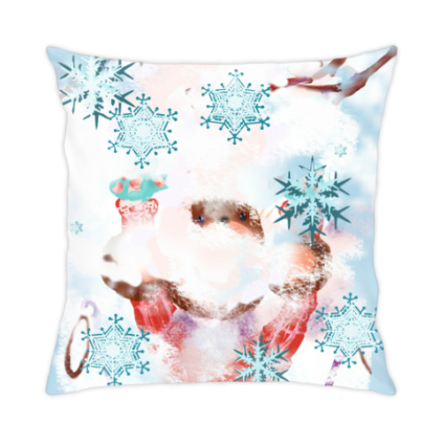 Подушка Обезьянка и сугроб