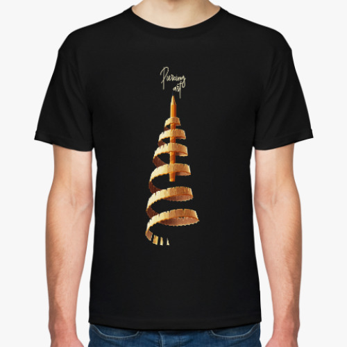 Футболка с принтом Пронзительный арт