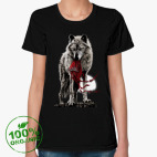 Женская футболка органик