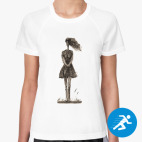 Женская спортивная футболка