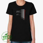 Женская футболка органик