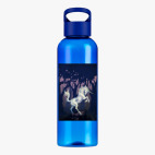 Прозрачная спортивная бутылка