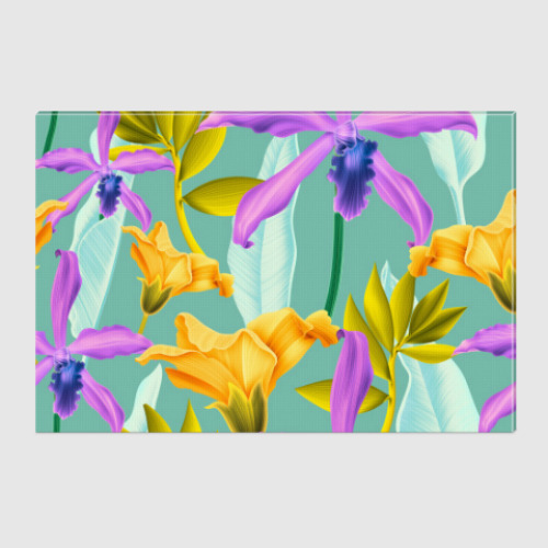 Холст Цветы