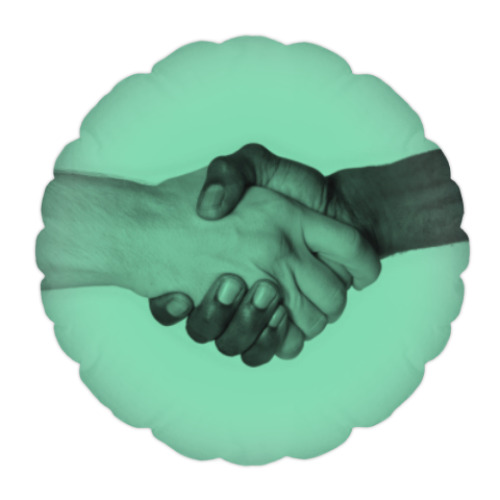 Подушка с принтом Содружество