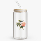 Банка с бамбуковой крышкой