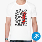 Мужская спортивная футболка