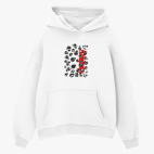 Толстовка худи оверсайз