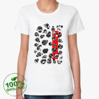 Женская футболка органик