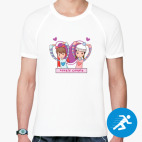 Мужская спортивная футболка