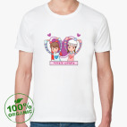 Мужская футболка органик