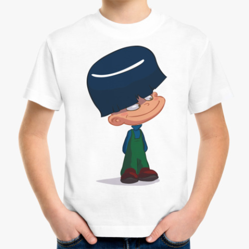 Детская футболка с принтом 'Kidz'