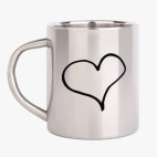 Кружка металлическая