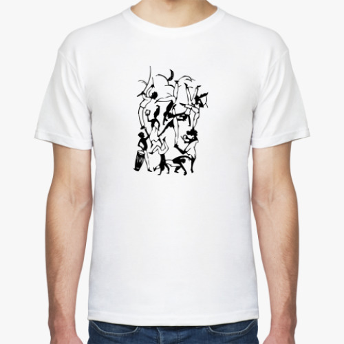 Футболка с принтом Капоэйра
