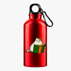 Металлическая бутылка 400 мл UV-DTF