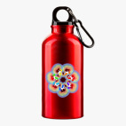 Металлическая бутылка 400 мл UV-DTF