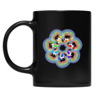 Кружка цветная UV-DTF