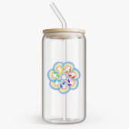 Банка с бамбуковой крышкой