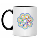 Кружка двухцветная