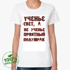 Женская футболка органик