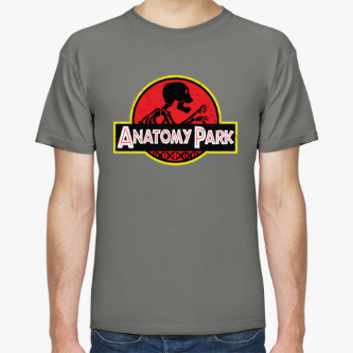 Футболка с принтом Anatomy Park