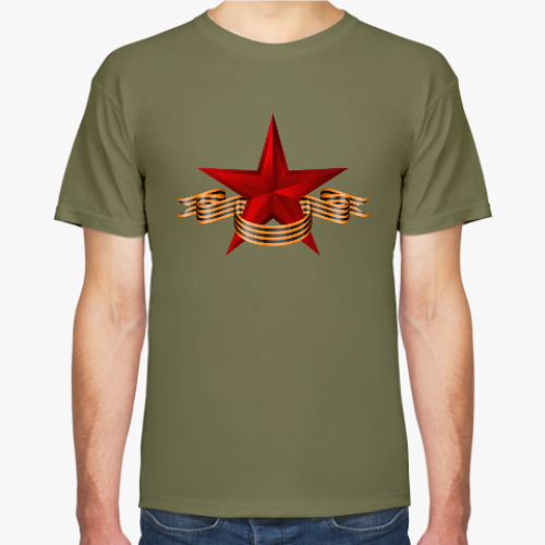 Футболка с принтом звезда