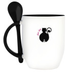 Кружка с ложкой