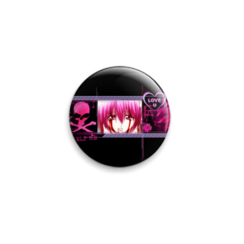 Значок 25мм Elfen Lied