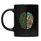 Кружка цветная UV-DTF