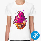 Женская спортивная футболка