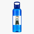 Прозрачная спортивная бутылка