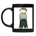 Кружка цветная UV-DTF