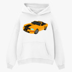 Толстовка худи оверсайз