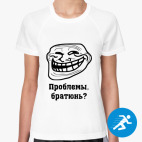 Женская спортивная футболка