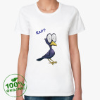 Женская футболка органик