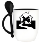 Кружка с ложкой